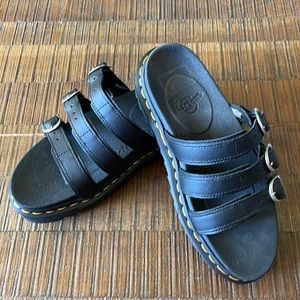 Dr Martens Slide Leather Sandals